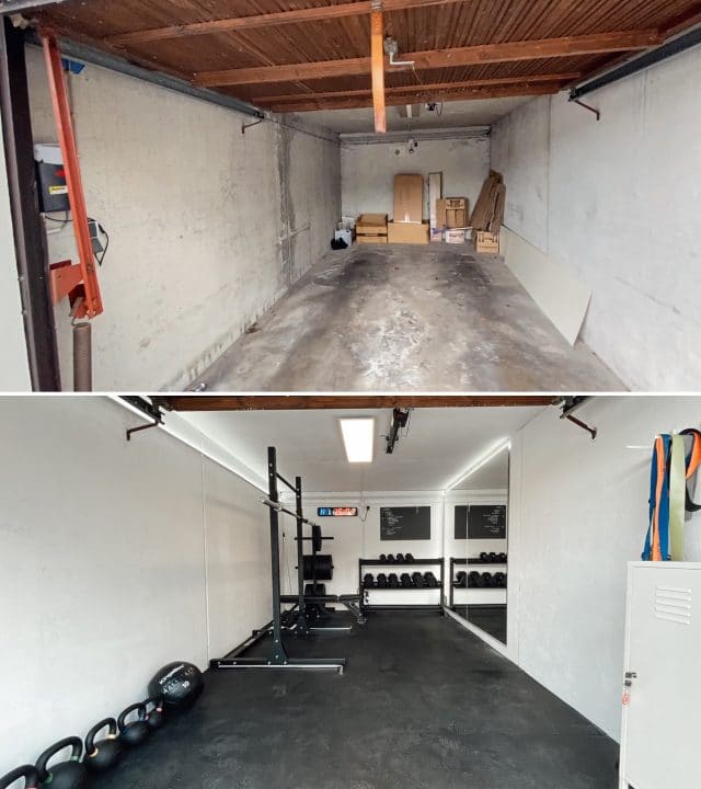 garage to home gym